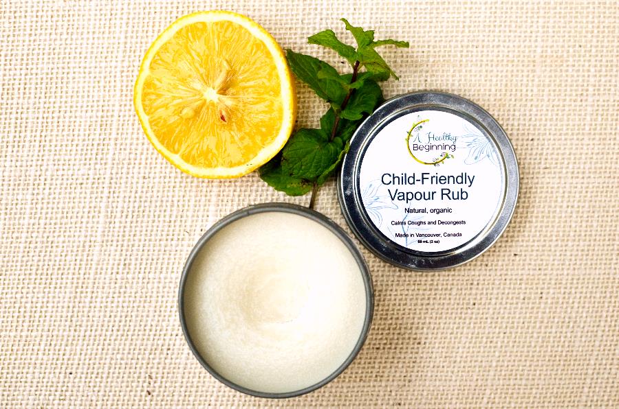 home remedy for coughs child-friendly vapour rub