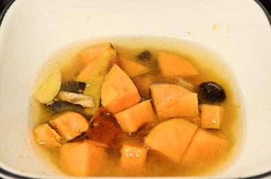 chinese ginger and sweet potato soup