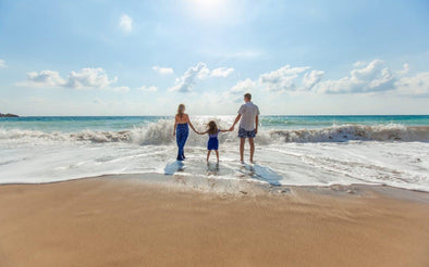 family beach vacation