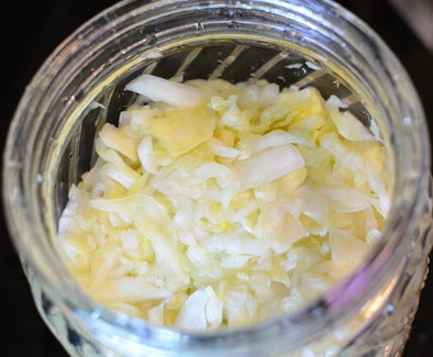 homemade sauerkraut