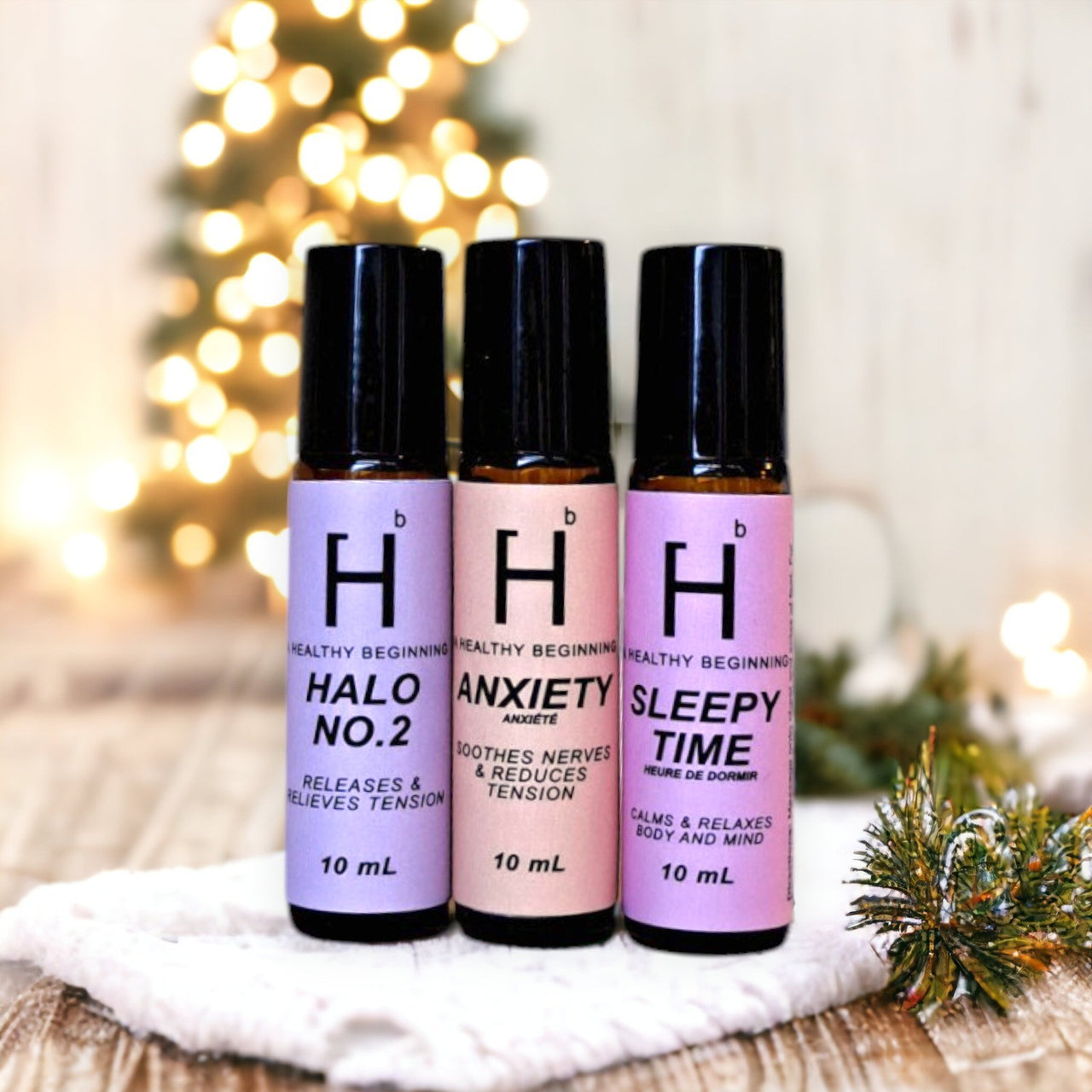 Halo No. 2, Anxiety, and Sleepy Time Roll-Ons by A Healthy Beginning