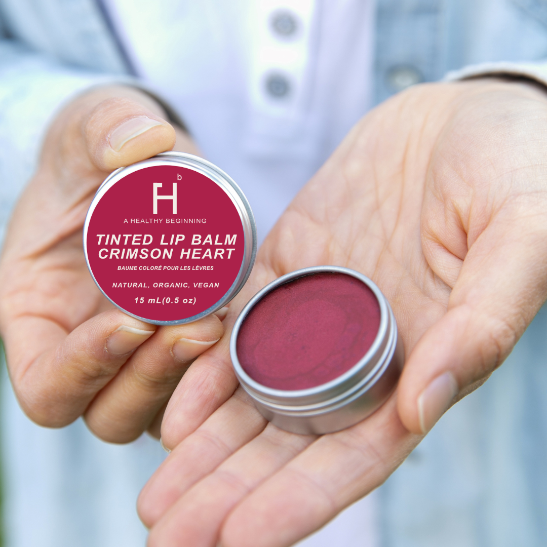 Tinted Lip Balm - Crimson Heart