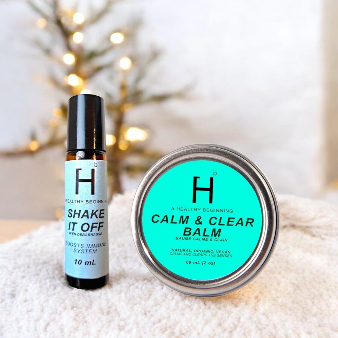 Shake it Off Roll On and Calm & Clear Balm