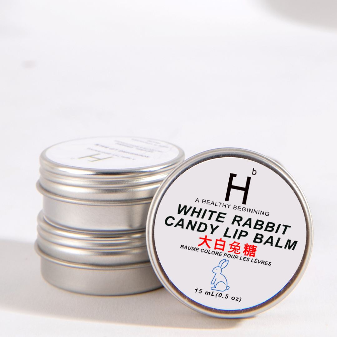 White Rabbit Candy Lip Balm - A Healthy Beginning