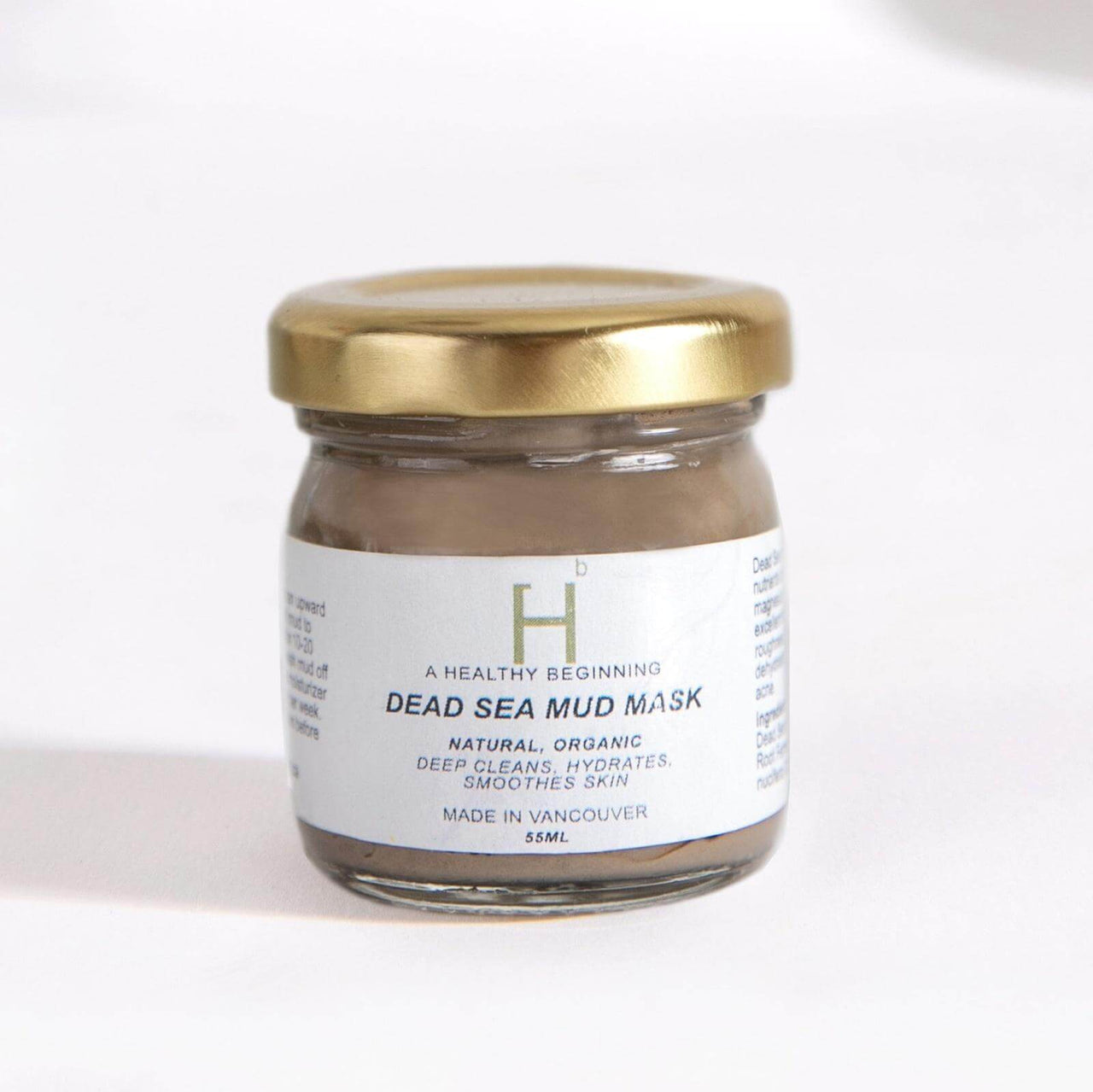 Dead Sea Mineral Mud Mask - A Healthy Beginning