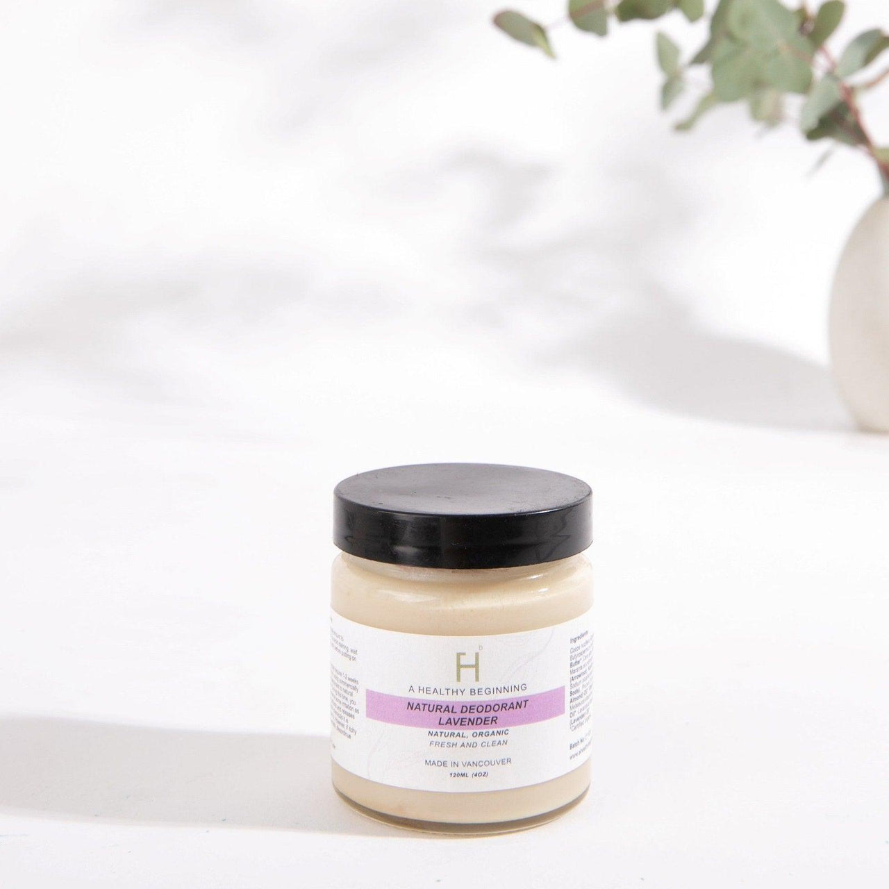 natural deodorant - A Healthy Beginning